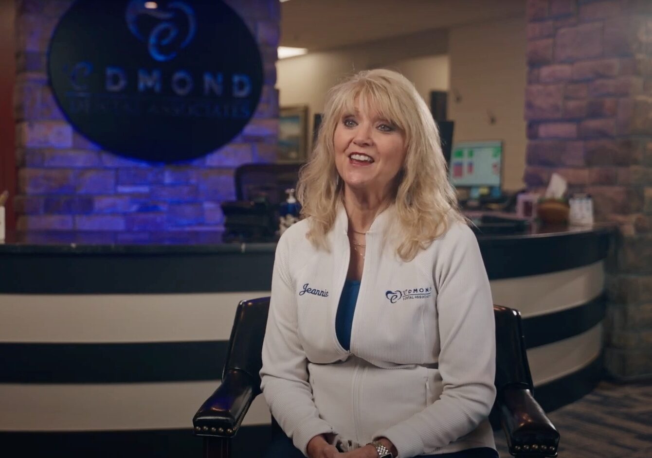 Jeannie's Testimonial On Edmond Dental'S Digital Lobby Signage By Works24